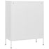 Lady Jillian -  Chest of Drawers White 80x35x101,5 cm Steel
